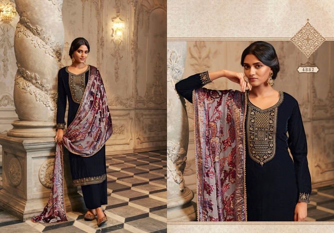 Zisha Charmy Glamour 2 Pure Pashmina Fancy Festive Wear Heavy Dress Collection